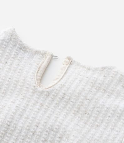 Conjunto Infantil con Flores Texturizada - Talle 1 a 6 años 6