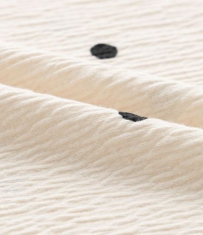 Musculosa Infantil con Estampa de Lunares con Volado en el Lateral  - Talle 1 a 6 años 3