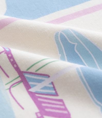 Remera Infantil con Estampa Palm Spring - Talle 5 a 14 años 4