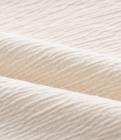 Pantalón Infantil Wide Leg en Anarruga con Aplicación de Sianinha - Talle 7 a 14 años 3