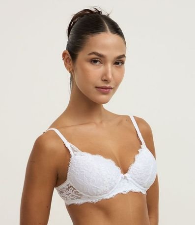 Soutien Base en Encaje Floral con Copa Hueca