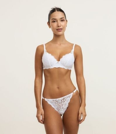 Soutien Base en Encaje Floral con Copa Hueca 2