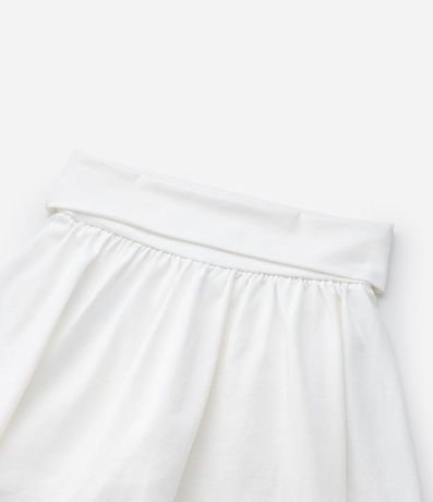 Short Pollera Infantil con Cintura Dobrado - Talle 5 a 14 años 5