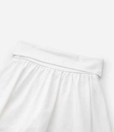 Short Pollera Infantil con Cintura Dobrado - Talle 5 a 14 años 6