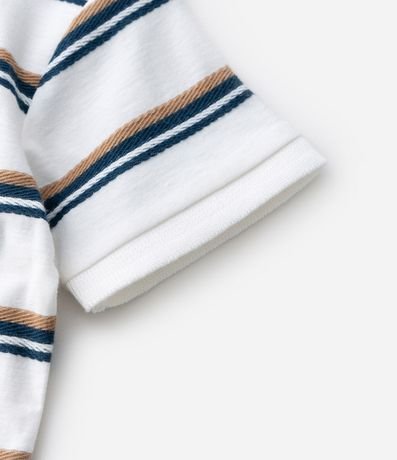 Remera Polo Infantil con Estampa Hilo Teñido- Talle 1 a 6 años 3