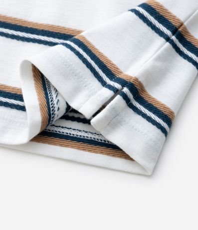 Remera Polo Infantil con Estampa Hilo Teñido- Talle 1 a 6 años 5