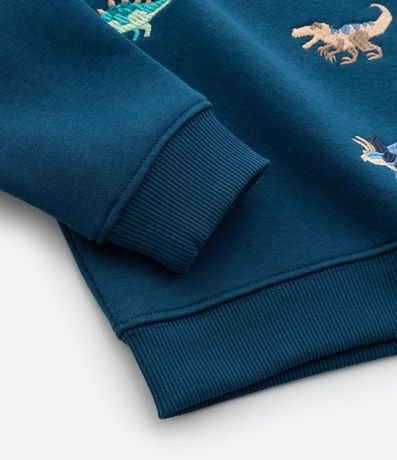 Saco Infantil en Algodón con Bordados de Dinosaurio – Talle 1 a 5/6 años 6