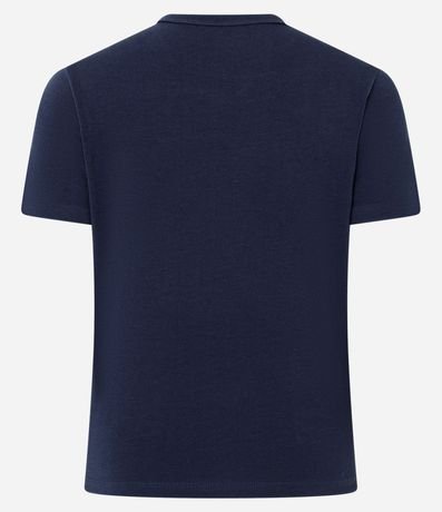 Blusa Slim Básica en Algodón Peruano con Cuello Redondo 6