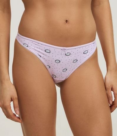 Kit 02 Bombacha Bikini Colaless en Microfibra con Hilo Doble 3