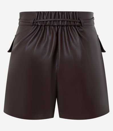 Short en PU con Cinto para Lazo 7
