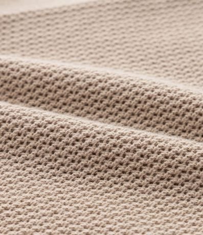 Camisa Regular en Algodón con Textura en Punto 4