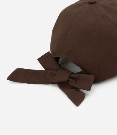 Gorra Aba Curva en con Lazo Trasero 4