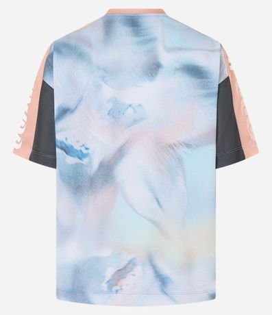 Remera Texturizada con Estampa Sport Core 8