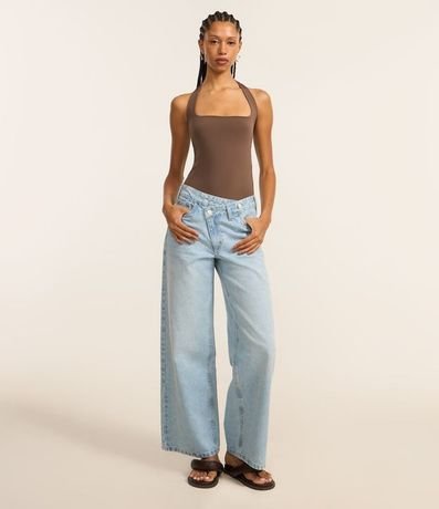 Body Frente Única en Microfibra con Escote Cuadrado 2