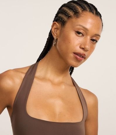 Body Frente Única en Microfibra con Escote Cuadrado 3