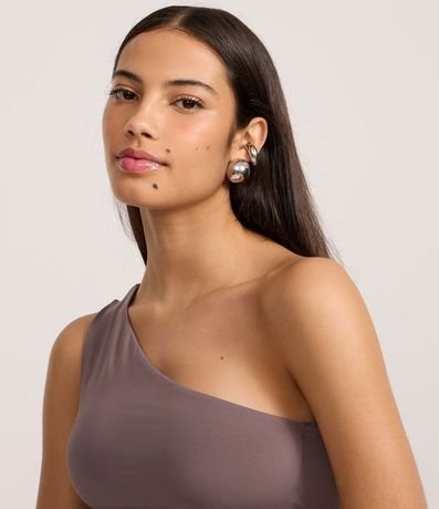 Blusa Hombro Único en Microfibra 4