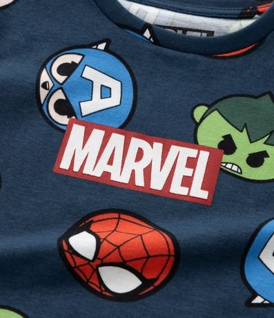 Pijama Corto Infantil Mini Heroes Marvel - Talle 2 a 6 años 9