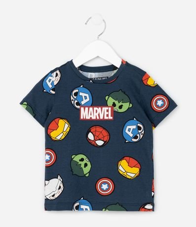 Pijama Corto Infantil Mini Heroes Marvel - Talle 2 a 6 años 2
