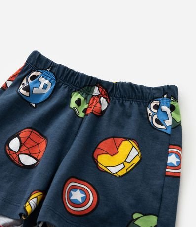 Pijama Corto Infantil Mini Heroes Marvel - Talle 2 a 6 años 7