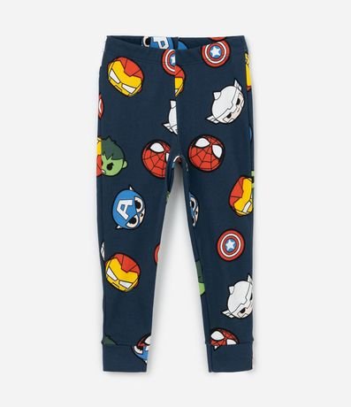 Pijama Largo Infantil Mini Héroes de Marvel - Talle 2 a 6 años 4
