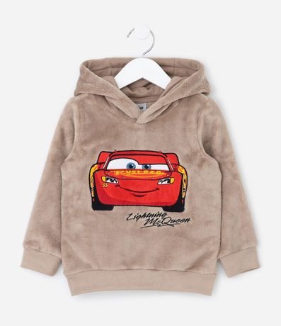 Saco Infantil en Sherpa con Bordado Cars – Talle 1 a 6 años