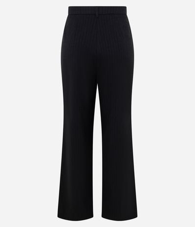 Pantalón Recto Sastre con Raya de Tiza 5