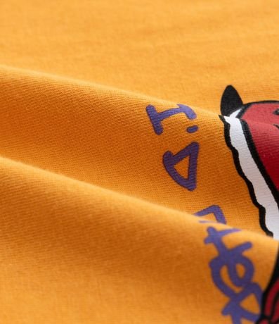 Pijama Corta Infantil con Estampa Garfield - Talle 5 a 14 años 6