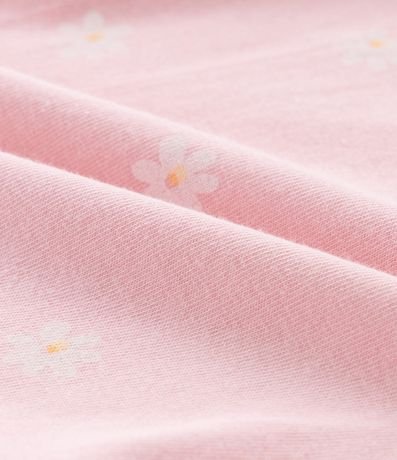 Body Infantil con Estampa de Margaritas - Tam  RN a 18 meses 4