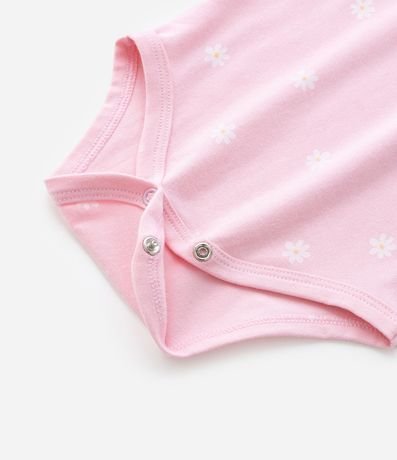 Body Infantil con Estampa de Margaritas - Talle RN a 18 meses 6