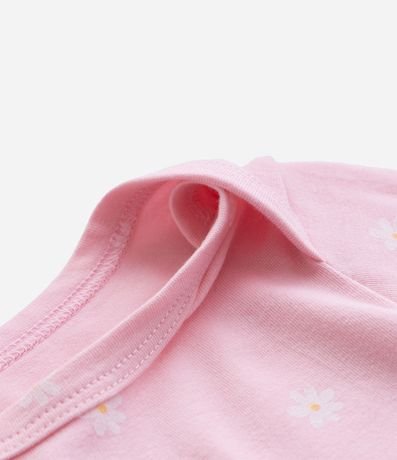 Body Infantil con Estampa de Margaritas - Talle RN a 18 meses 7