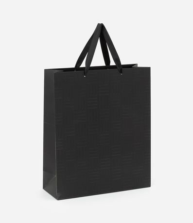 Bolsa de Regalo Mediana con Textura Embossed