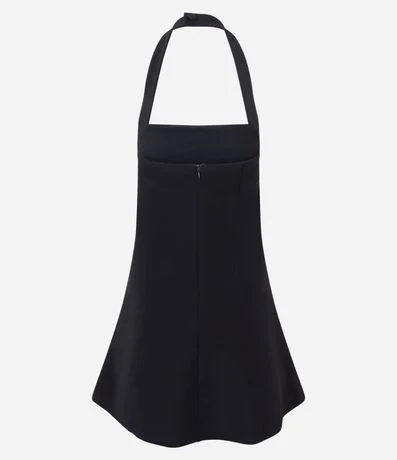 Vestido Corto con Escote Halter Neck 5