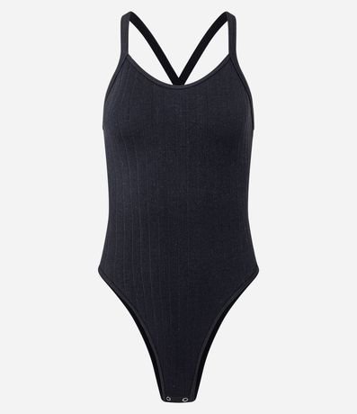 Body Seamless en Poliamida con Tiras Trenzadas 5