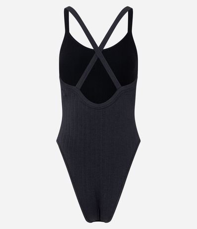 Body Seamless en Poliamida con Tiras Trenzadas 7