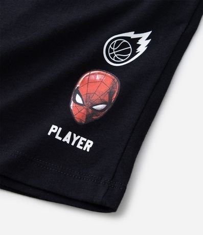Pijama Corto Infantil con Estampa de Spider-Man- Talle 4 al 12 años 4