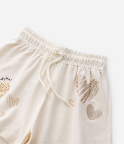 Short Infantil con Estampa de Corazones - Talle 5 a 14 años 6