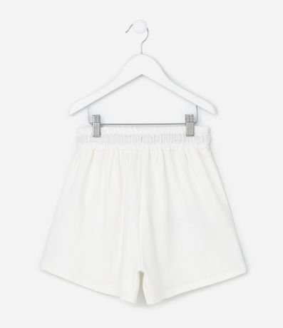 Short Infantil en Algodón con Lazos - Talle 5 a 14 años 2