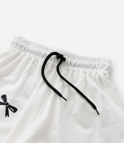Short Infantil en Algodón con Lazos - Talle 5 a 14 años 5