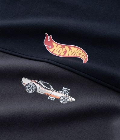 Suéter Infantil Boxy en Tech Fleece con Estampado Hot Wheels – Talle 4 a 12 años 4
