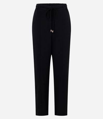 Pantalón Recto en Airflow con Cinturón Para Lazo 5