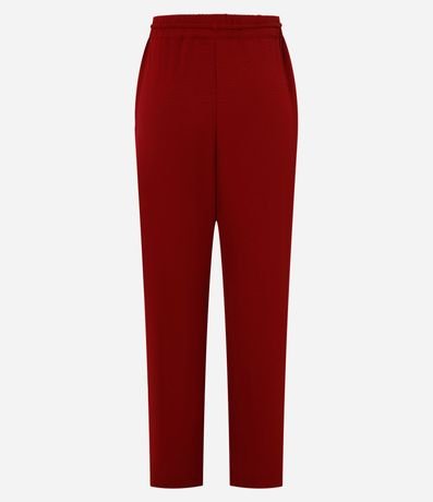 Pantalón Recto en Airflow con Cinturón Para Lazo 6