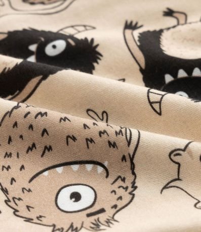 Pijama Corto Infantil con Estampa de Monstros - Talle 2 a 6 años 6