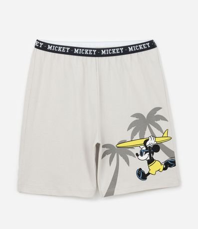 Pijama Corta Infantil con Estampado Mickey Mouse - Talle 5 a 12 años 4