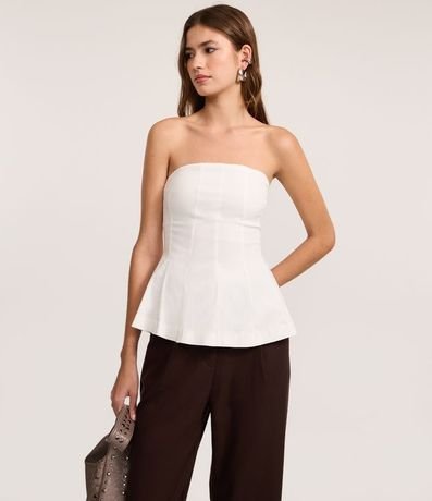 Pantalón Recto en Sastrería con Cinturón Medio 2