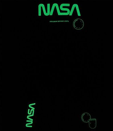 Pijama Infantil con Blusa y Short con Estampa Nasa - Talle 5 A 12 años 12