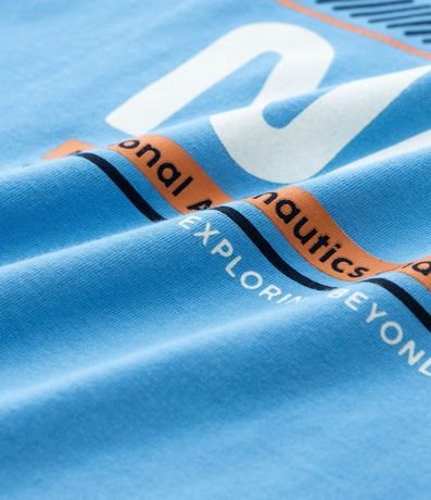 Pijama Infantil con Blusa y Short con Estampa Nasa - Talle 5 A 12 años 7