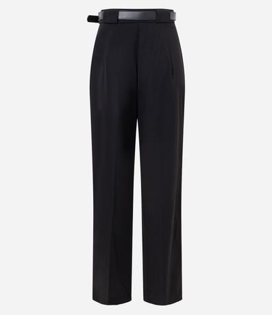 Pantalón Pantalona en Sastrería con Cinturón 6