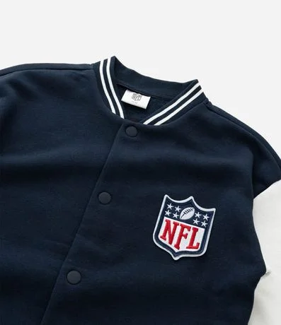 Buzo Infantil Bomber con Bordado de la NFL – Talle 5 a 14 años 5