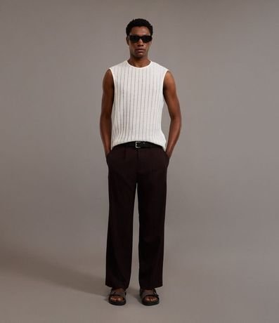 Musculosa Masculina Oversized con Textura 2