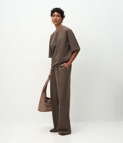 Blusa Algodón Oversized con Manga Corta 2